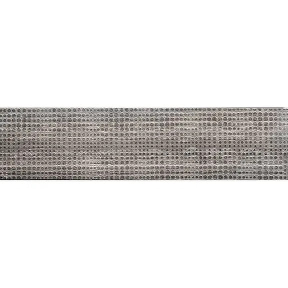 Artisana 3x12 in. Wooden Grey Textured Etched Dot Elongated Subway Wall and Floor Tile (5 sq ft/case, 20-Pack)