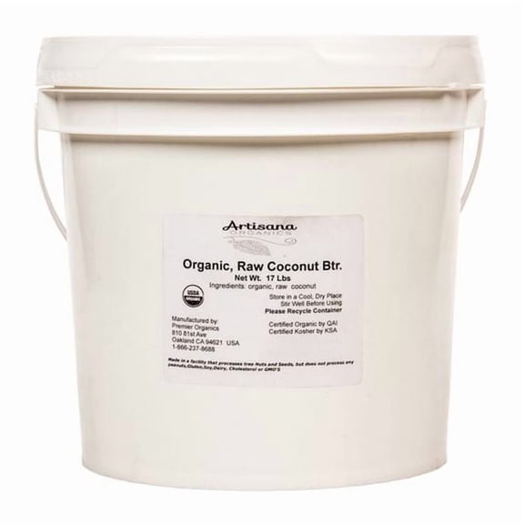Artisana Coconut Butter, Raw, Organic-17 lb