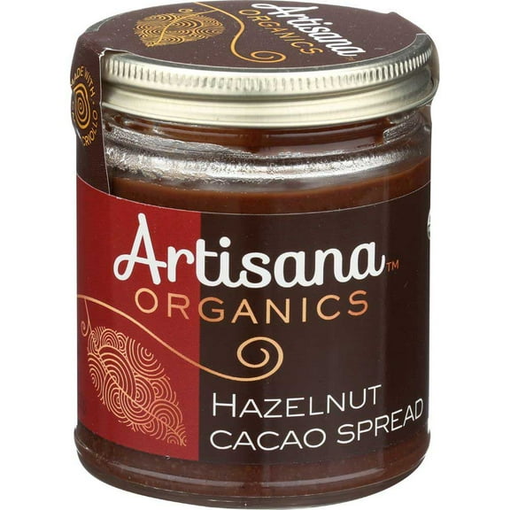 Artisana Organics Hazelnut Cacao Spread, 8 Ounce -- 6 per Case.
