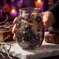 thumbnail image 1 of Artisanal Animals Glassware Drinking Glass, Handcrafted Animals Pattern Cup, Unique Glass Mug for Home Bar Gift, 1 of 7