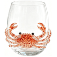 thumbnail image 1 of Artisanal Blue Ringed Octopus Coastal Glassware, Novelty Handcrafted Borosilicate Drinking Tumbler, Nautical Home Bar Accessory, Unique Premium Gift For Ocean Marine Life Lovers, 1 of 8