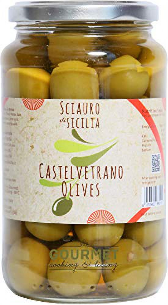 Artisanal Castelvetrano Olives Green From Sicily