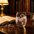 Artisanal Constellation Glassware Drinking Glass, Handcrafted ...