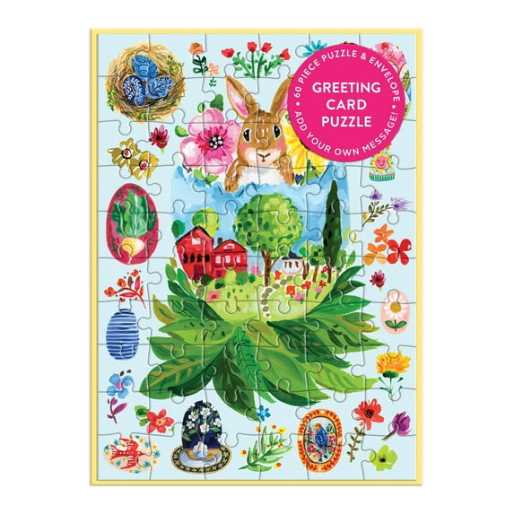 Artisanal Eggs Greeting Card Puzzle (Jigsaw)