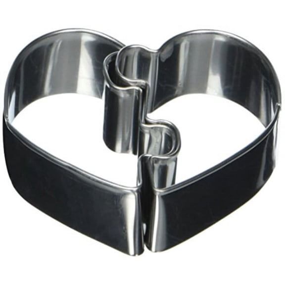 artisano designs "a heart puzzle cookie cutters