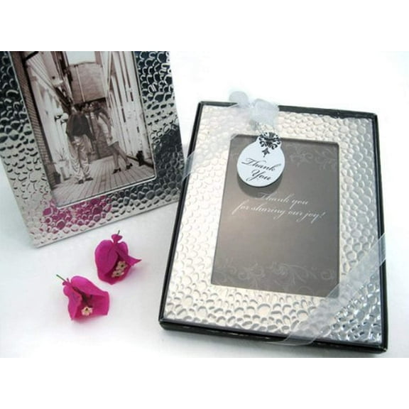 Artisano Designs "Capture Elegance Photo Frame Favor in Brilliant Hammer Finish