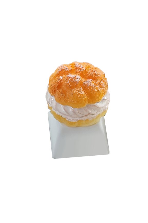 Bread Dessert Inspired Keyboards Keycap Ergonomic ESC Keycap For Gaming And Office Use Plastic Resins Build