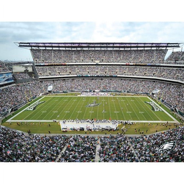 Artissimo Designs NFL Eagles Stadium Canvas, 22x28
