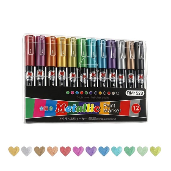 Artist Acrylic Marker Pen With Quick Dry Formula Ergonomic Barrels For Drawing Sketching Calligraphy Classroom Projects