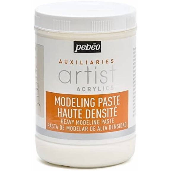 Artist Acrylics Auxiliaries Heavy Modeling Paste, 1-Liter