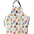 thumbnail image 1 of Artist Apron with Pockets Art Bib Apron Abstract Aprons for Women Men Watercolor Aprons Smocks Adjustable, 1 of 6