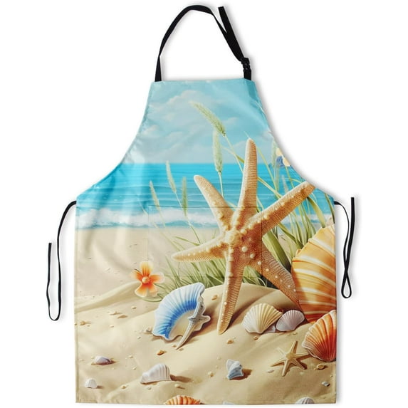 Artist Apron with Pockets Art Bib Apron Abstract Aprons for Women Men Watercolor Aprons Smocks Adjustable