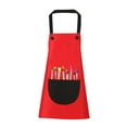 thumbnail image 1 of Artist Aprons for Painting, Ongmies Painting & Gardening Apron with Pockets, Perfect for Painting, Cooking, and Baking Activities, Christmas Kitchenware, 1 of 5