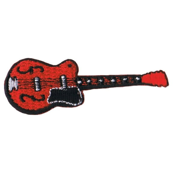 Artist Chuck Wagon Guitar Patch Instrument Music Embroidered Iron On Applique