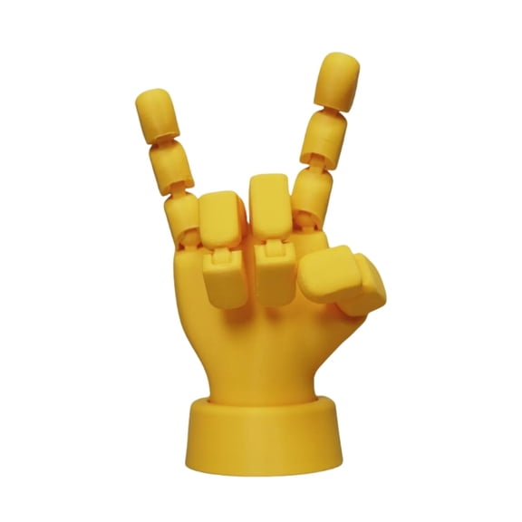 Artist Drawing Manikin Articulated Mannequin Hand with Flexible Fingers Hand Model Decorations for Home Office Desk