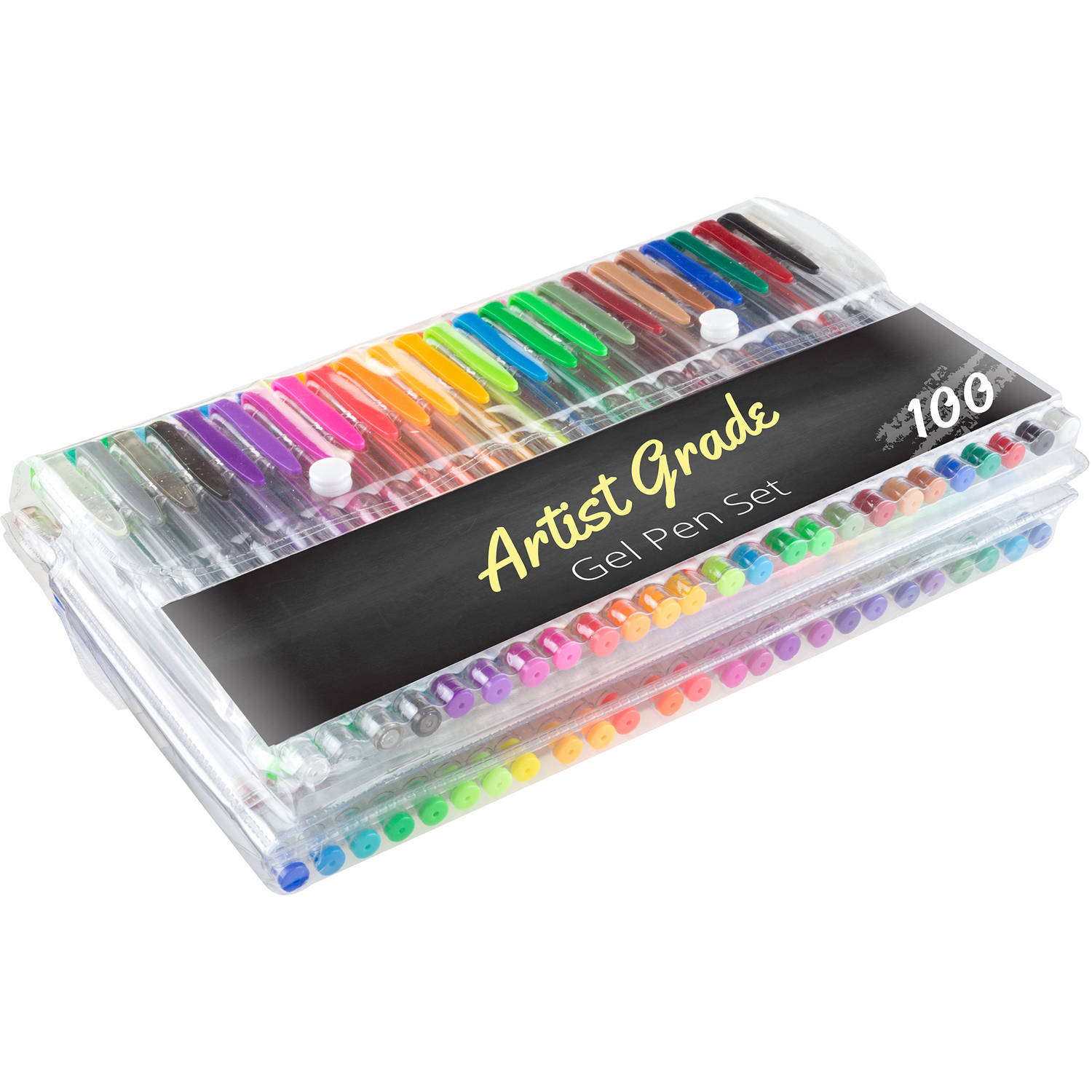 Artist Grade 55-PEN1004 Color Gel Pen Set - 100 Count