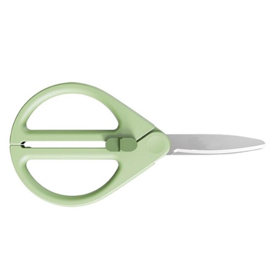 Artist Grade Paper Cutting Art Scissors Foldable Trimming Scissors With ABS Handle And Space Saving Retractable Features