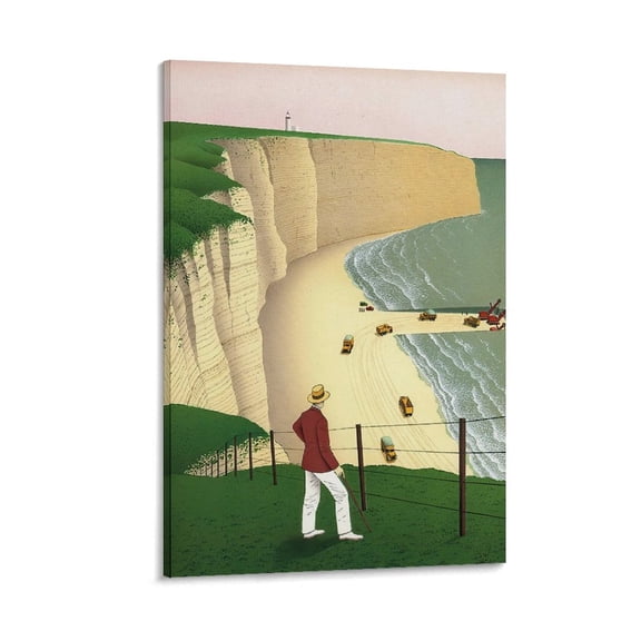 Artist Guy Billout Painting Poster Posters Wall Art Painting Canvas Gift Living Room Prints Bedroom Decor Poster Artworks 24x36inch(60x90cm)