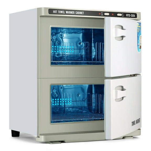 Artist Hand 32L Hot Towel Warmer Salon Cabinet for Facials Barber Spa Beauty Tattoo Massage Manicure