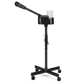 Artist Hand Hot Facial Steamer Professional with Timer for Beauty Salon Spa, Black