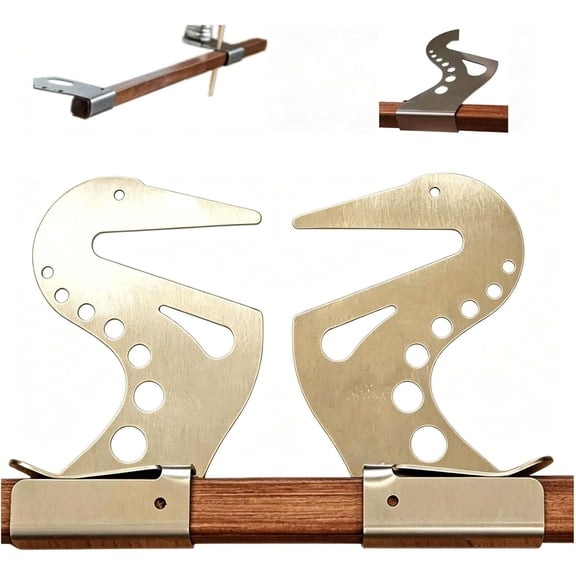 Artist Hand Support Bridge, Adjustable Easel Hand Rest Support Bar, Adjustable Hand Rest for Painting Drawing Detail Work, Metal Wrist Rest Stand with Self-Locking Gravitys