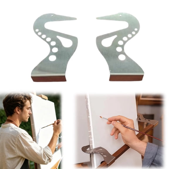 Artist Hand Support Bridge Adjustable Easel Hand Rest Support Bar, Adjustable Height Angle Painting Hand Rest, For Canvas, Drawing Board, Sketching,B
