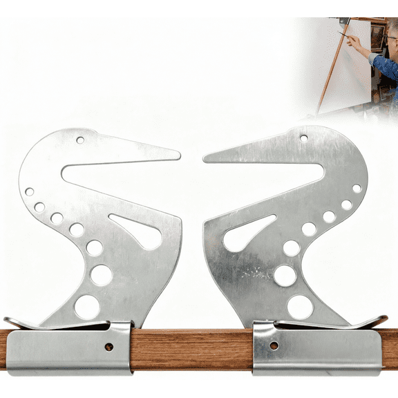 Artist Hand Support Bridge, Adjustable Hand Rest for Painting Drawing Detail Work, Acrylic Hand Stabilizer Support Tool for Canvas Illustration Miniature Art