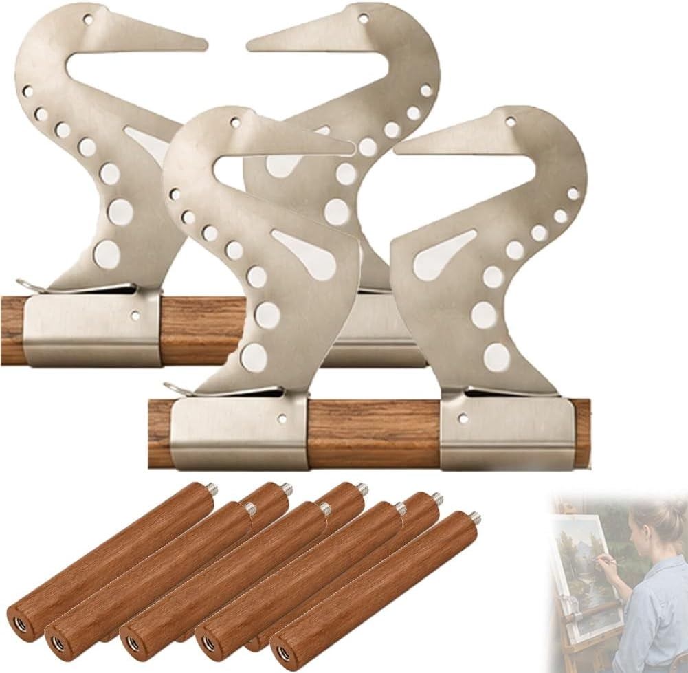 Artist Hand Support Bridge, Adjustable Metal Wrist Stand for Painting ...