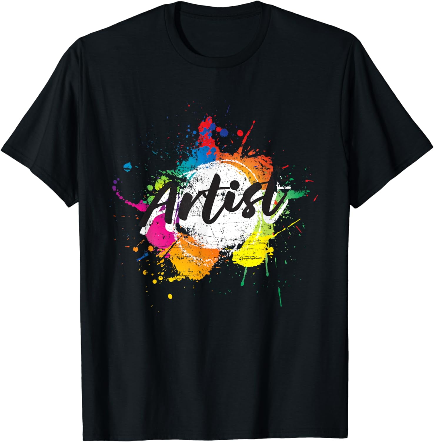 Artist Messy Painters Funny Paint Splatter Art T-Shirt Artist Messy Painters Funny Paint Splatter Art T-Shirt
