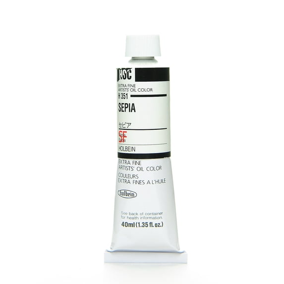 Artist Oil Colors sepia, 40 ml (pack of 2)