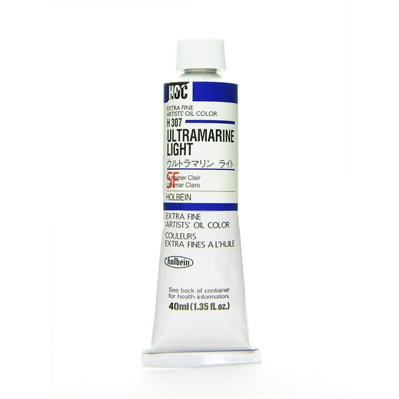Artist Oil Colors ultramarine light, 40 ml (pack of 2)
