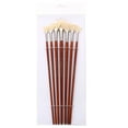thumbnail image 1 of Artist Paint Brush Set Painting Brush Round and Flat Tips Bristle Hair Brush Perfect for Watercolor, Acrylic Painting, 1 of 8