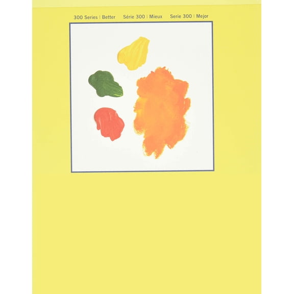 Artist Palette Paper Pad, Tape Bound 9x12 Inches, 40 Sheets 41lb 67gsm, for Acrylic Painting, Oil Watercolor Mixing, Studio Art Class, Adults, Students, Professional Artists, White