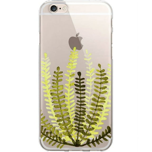 Artist Prints Clear Phone Case, Botany Chartreuse