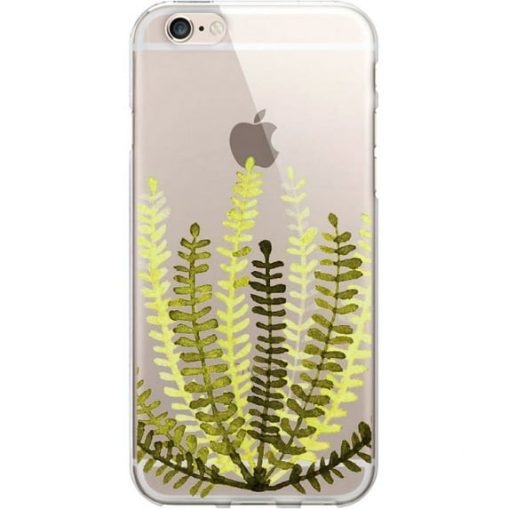 Artist Prints Clear Phone Case, Botany Chartreuse