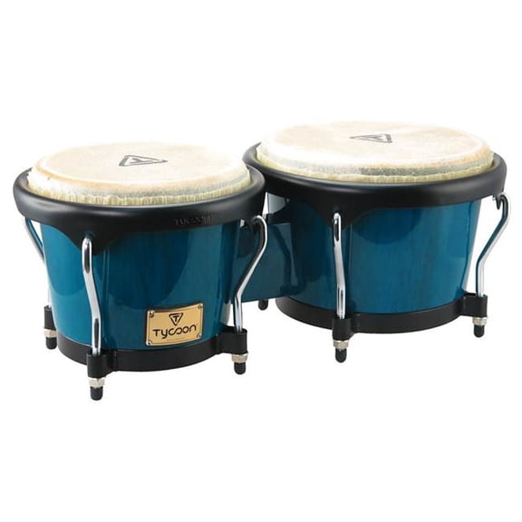 Artist Series Blue Finish Bongos 7 & 8-1/2