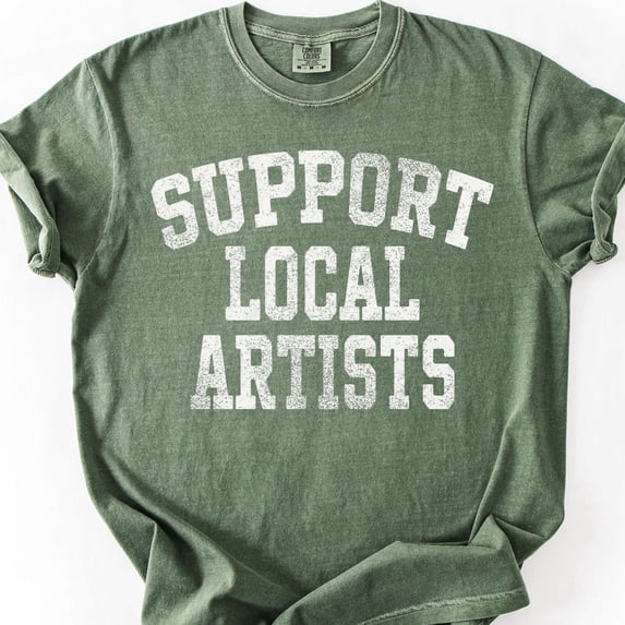 Artist Shirt Support Local Artists Art TShirt Artist Gift Art Teacher ...