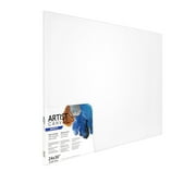 Artist Stretched Canvas, 24"X36", 1 Pack, 100% Cotton Acid Free, White, Deluxe Canvas, For All Skill Levels