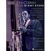 Artist Transcriptions John Coltrane Plays "giant Steps" Tenor Saxophone Paperback