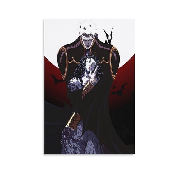 Artist Vampire Hunter Poster Anime Poster Vampire Hunter D Bloodlust HD Art Poster (3) Wall Art Poster Gifts Bedroom Prints Home Decor Hanging Picture Canvas Painting Posters 12x18inch(30x45cm)