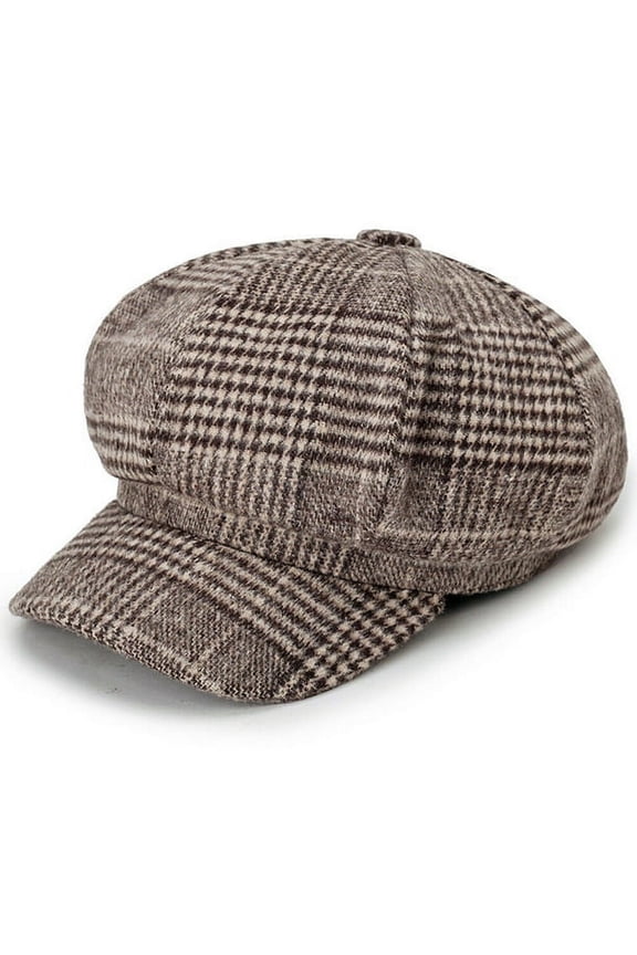 Artist Vintage Newsboy Cabbie Peaked Beret Cap Warm Baker Boy Visor Hat Flat Cap