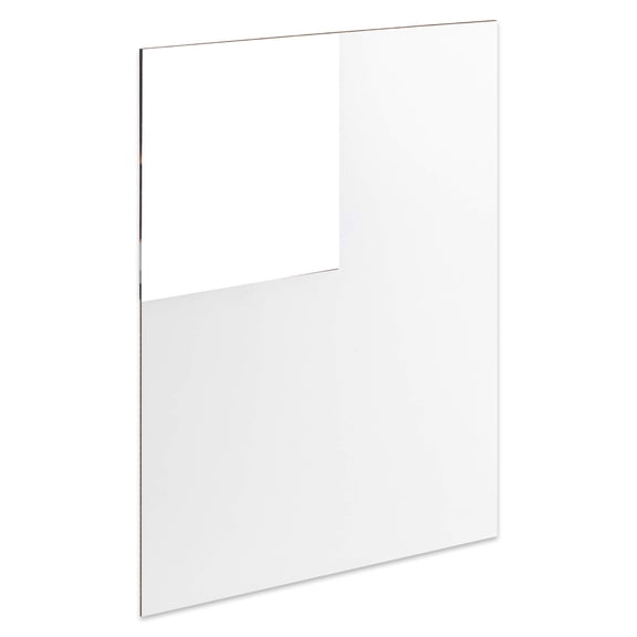 Artist Wood Panel 11x14 Inches Primed Smooth Gesso 1/8 Flat Profile White, Acid-Free Acrylic Ready-to-Paint Board for Oil Acrylic Mounting