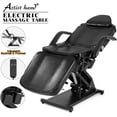 thumbnail image 1 of Artist hand Electric Massage Table Adjustable Facial Bed Beauty Spa Salon Tattoo Chair with Remote Control(Black), 1 of 17