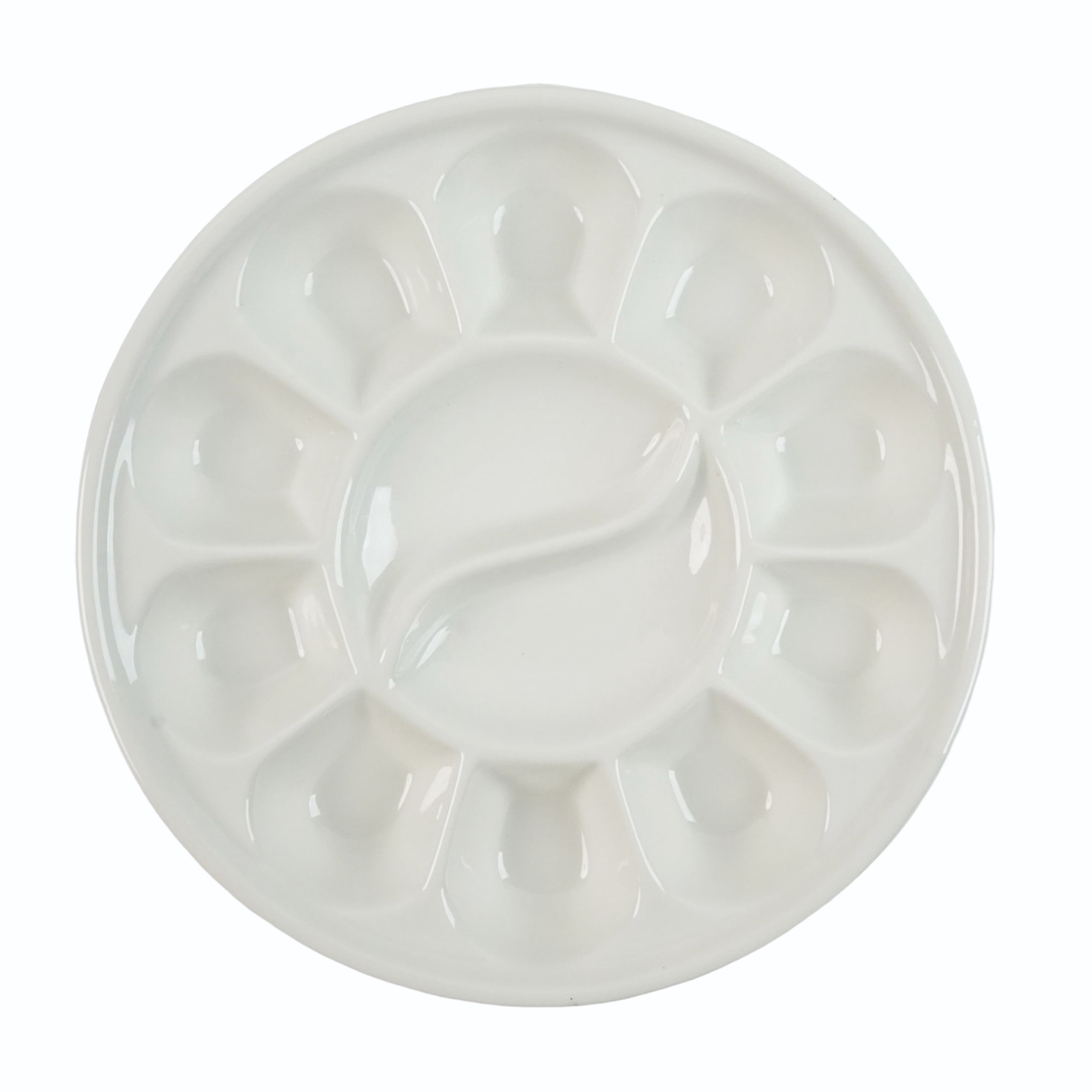 Artist's Loft 7" Round Porcelain Palette, 6 Pack