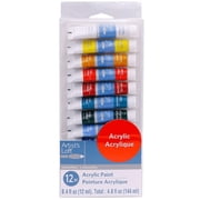 Artist's Loft Acrylic Paints Set, 12 Color, 4.8 fl oz