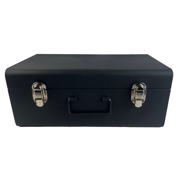 Artist's Loft Black Large Metal Storage Box, 6 Pack