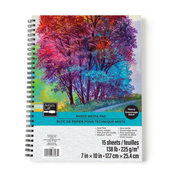 Artist's Loft Heavy Weight Mixed Media Pad , 6 Pack