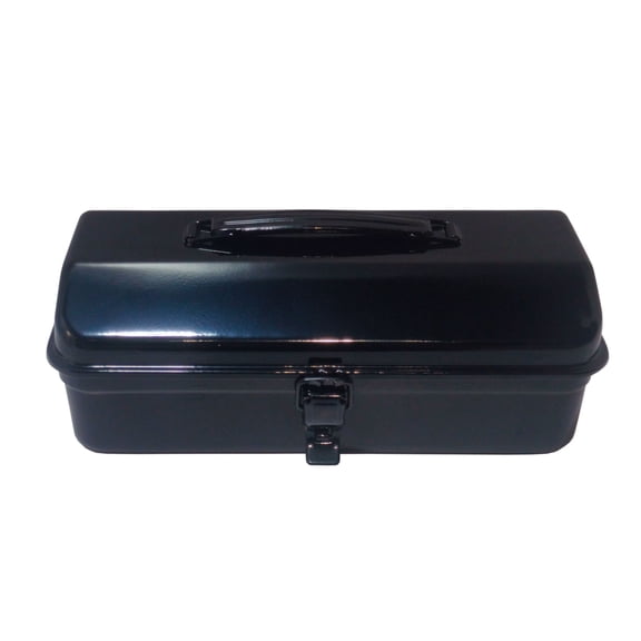 Artist’s Loft Metal Art Tool Box – Portable Art Supply Storage with Handle & Secure Latch - Black - 12" x 7" x 5" - 1 Pack