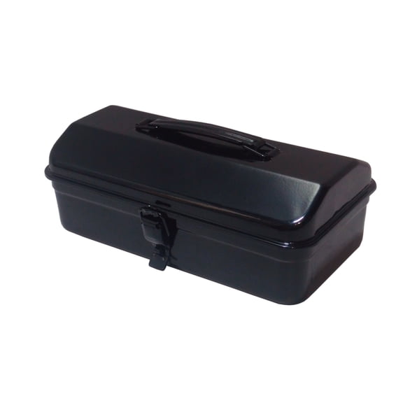 Artist’s Loft Metal Art Tool Box – Portable Art Supply Storage with Handle & Secure Latch - Black - 12" x 7" x 5" - 1 Pack