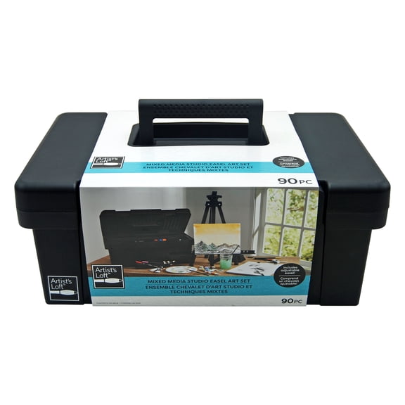 Artist's Loft Mixed Media Studio Easel Art Set - 6 Pack